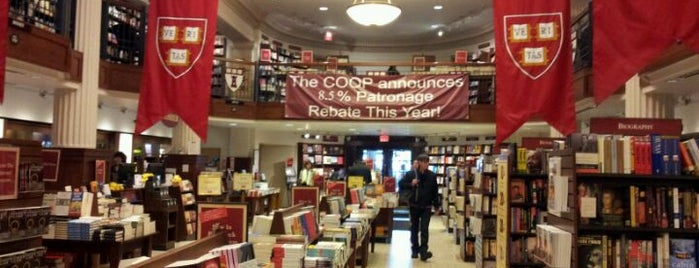 Harvard Coop Society Bookstore is one of Boston.