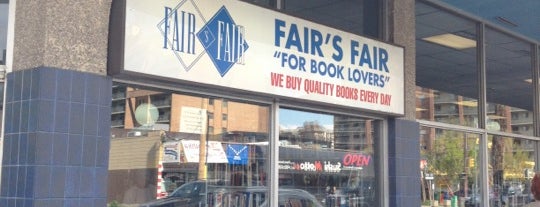 Fair's Fair Books is one of To Try - Elsewhere27.