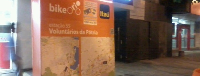 BikeRio - Estação 55 Voluntários da Pátria is one of Estações Bike Rio.