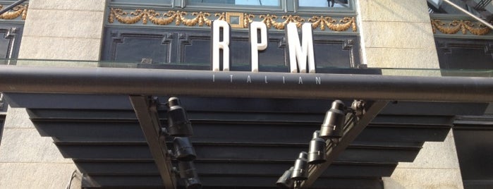 RPM Italian is one of Chicago.