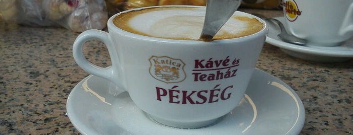 Katica Pékség Kávé- és Teaház is one of Lieux sauvegardés par Nic.