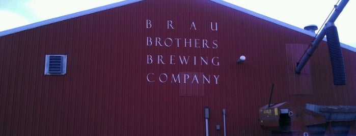 Brau Brothers Brewery is one of Minnesota Brews.
