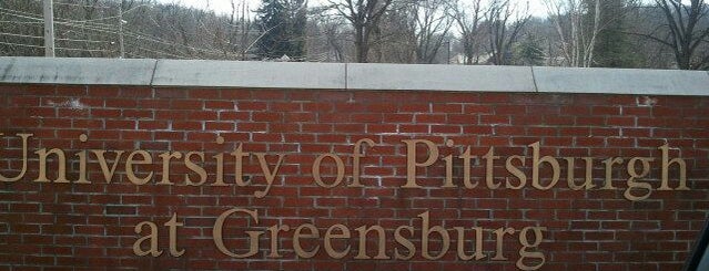 University of Pittsburgh at Greensburg is one of Places to Run.