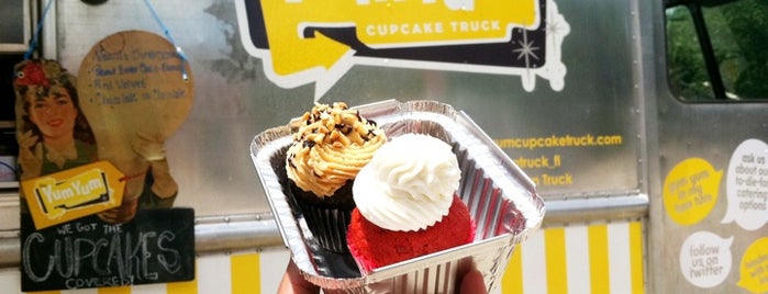 The Yum Yum Cupcake Truck is one of Celebration, FL.