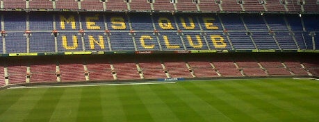 Camp Nou is one of Barcelona must see's.