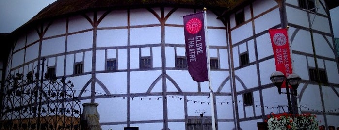 Shakespeare's Globe Theatre is one of London, August 2012.