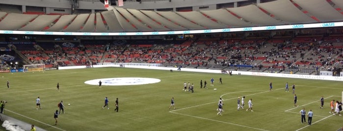 BC Place is one of Major League Soccer Stadiums.