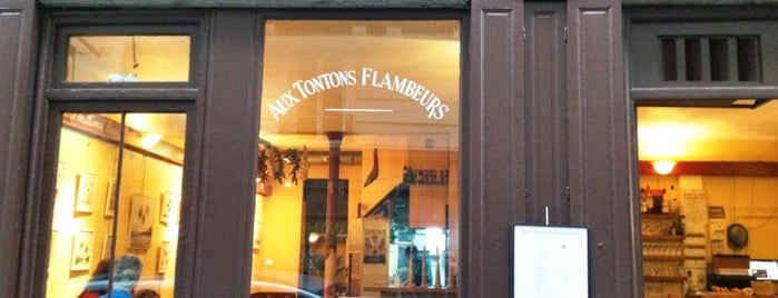 Aux Tontons Flambeurs is one of Paris Restos.