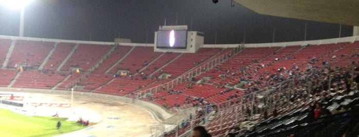 Estadios en Santiago de Chile