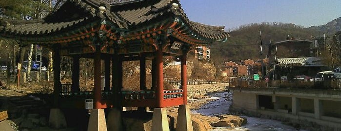 Segeomjeong is one of Samgaksan Hike.