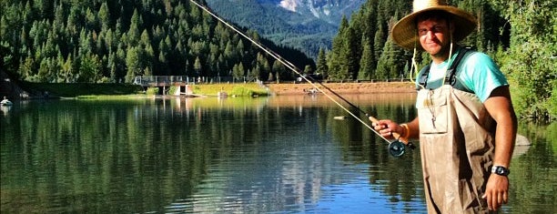 Tibble Fork Reservoir is one of Lugares favoritos de Mitchell.