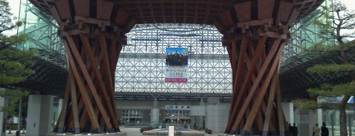 Kanazawa Station is one of Japan List.