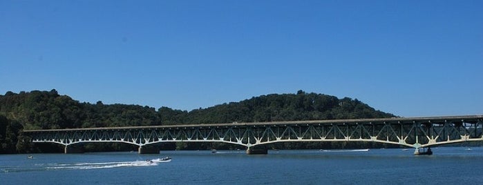 Cheat Lake Bridge is one of Usual Places.
