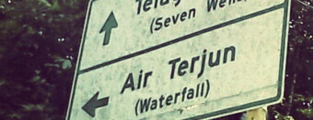 Seven Wells Waterfall (Air Terjun Telaga Tujuh) is one of @Langkawi Island, Kedah.