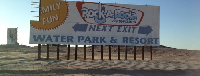 Rock-A-Hoola Waterpark is one of The Strip.