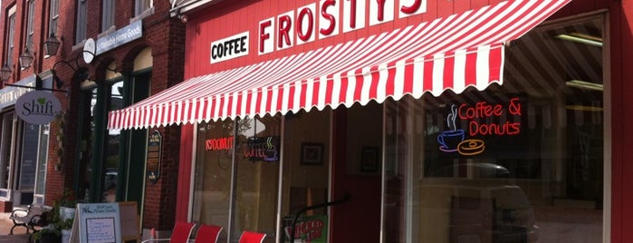 Frosty's Donuts & Coffee Shop is one of Pete's Saved Places.