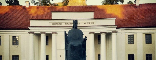 Monument to King Mindaugas is one of Vilnius.