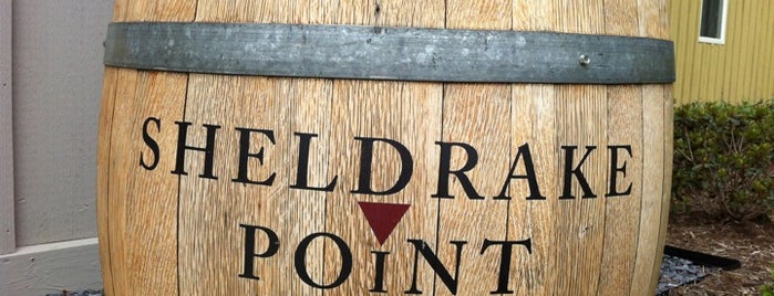 Sheldrake Point Tasting Room is one of FTanT.com  Wine Tours.