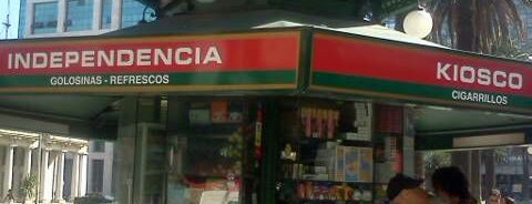 Kiosco Independencia is one of Places.