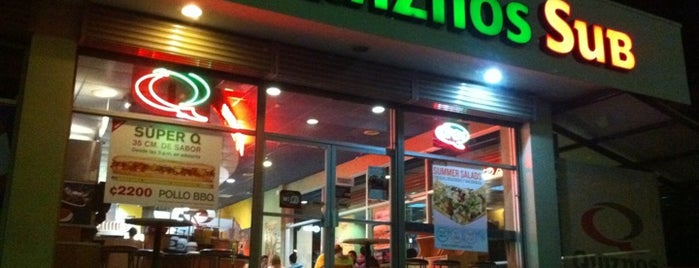 Quiznos is one of Bar & Restaurantes y cafés visitados.