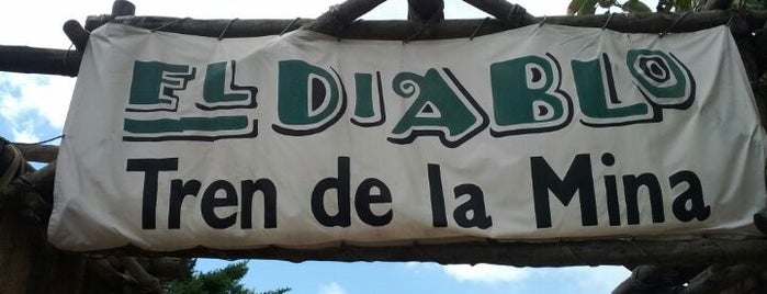 El Diablo - Tren de la Mina is one of PortAventura.