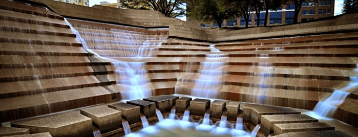 Fort Worth Water Gardens is one of Beyond NYC.