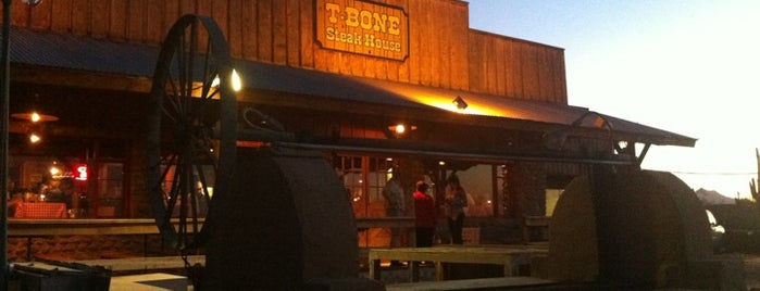 T Bone Steak House is one of Nascar Eats.
