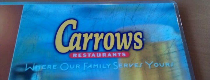 Carrows Restaurant is one of Lugares favoritos de Kelsey.