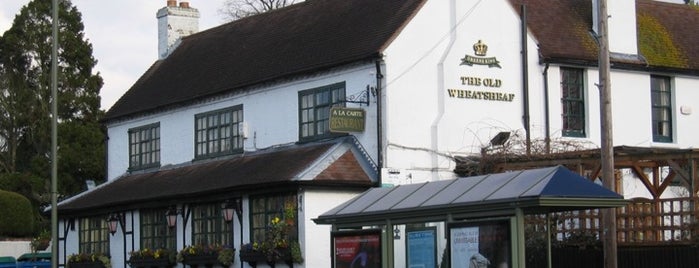 The Old Wheatsheaf is one of Top 25 beer gardens in Surrey.