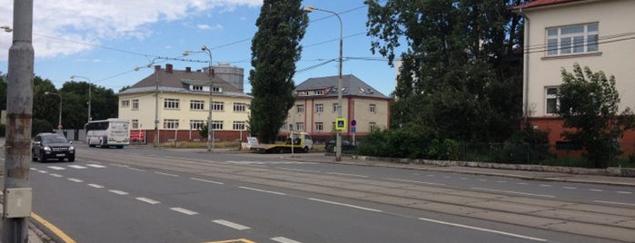 Důl Odra (bus, tram) is one of Tramvajové zastávky v Ostravě.