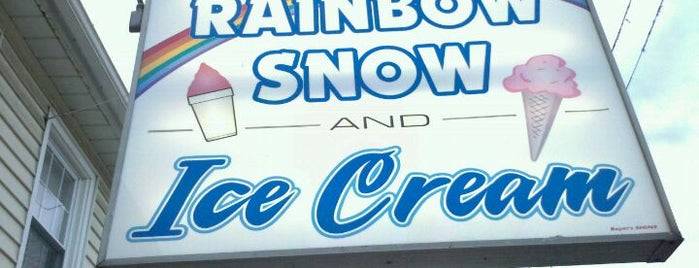 Rainbow Snow & Ice Cream is one of สถานที่ที่ Ryan ถูกใจ.