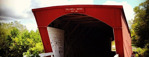 Holliwell Covered Bridge is one of Places to See - Iowa.