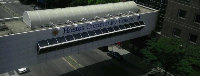Hostos Community College  C - Building (East Academic Complex) is one of Tempat yang Disukai Erica.