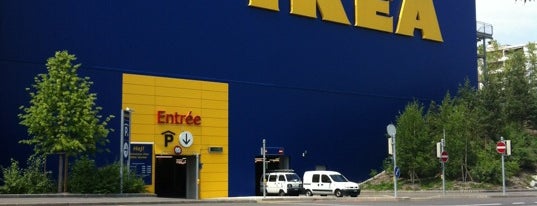 IKEA is one of Lieux qui ont plu à Catherine.