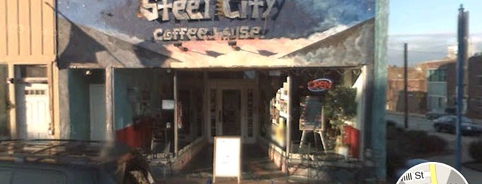 Steel City Coffeehouse & Brewery is one of Big Things in Little Towns.