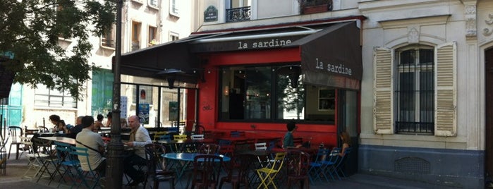 La Sardine is one of Terrasses a paris.
