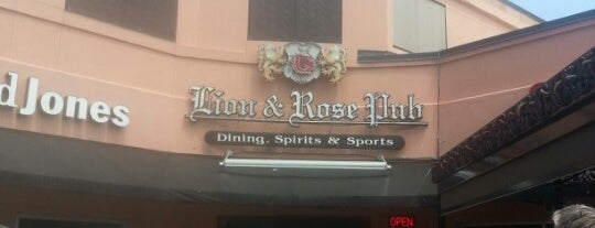 The Lion & Rose is one of SA Luna dinners.