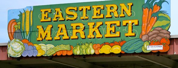 Eastern Market is one of Put your hands up for Detroit.