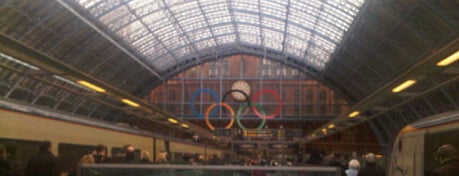 London St Pancras International Railway Station (STP) is one of When In London....