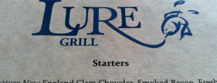 Lure Grill is one of Top 10 dinner spots in Edgartown, MA.
