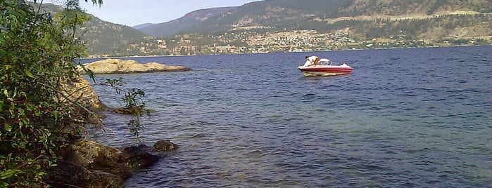 Okanagan Mountain Park - Camper's Point is one of Brent’s Liked Places.