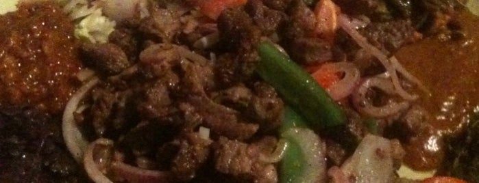 Desta Ethiopian Restaurant is one of * Gr8 Indian Korean Afghan Veggie Cuisine - Dallas.