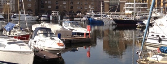 St Katharine Docks is one of Docklands Guide.