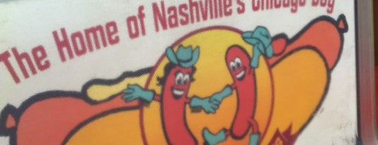 Hot Diggity Dogs is one of nashville.