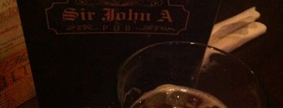 Sir John A Pub is one of Flying Monkeys Beer Taps in Ottawa.