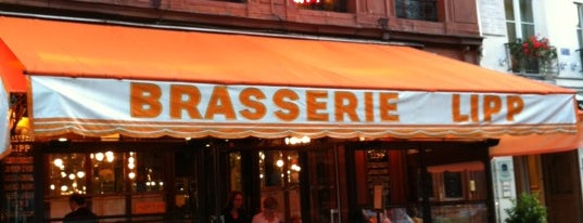 Brasserie Lipp is one of Mes brasseries préférées à Paris.