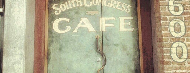 South Congress Cafe is one of Austin.
