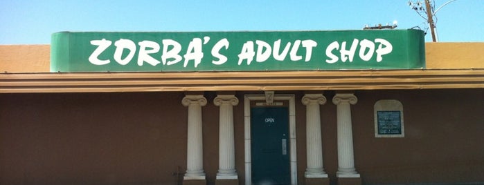 Zorba's Adult Shop is one of Places To Try.