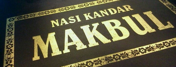 Nasi Kandar Makbul is one of Malaysia Done List.