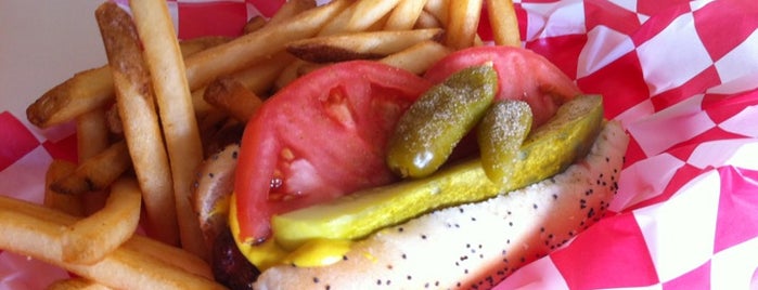 Huey's Hot Dogs is one of Chicago's Best Hot Dog Joints - 2013.
